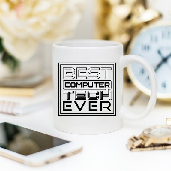 11oz Coffee Mug - Best Computer Tech Ever -