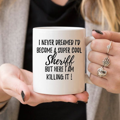 Sheriff Gift, Sheriff Mug, Gift For Sheriff,