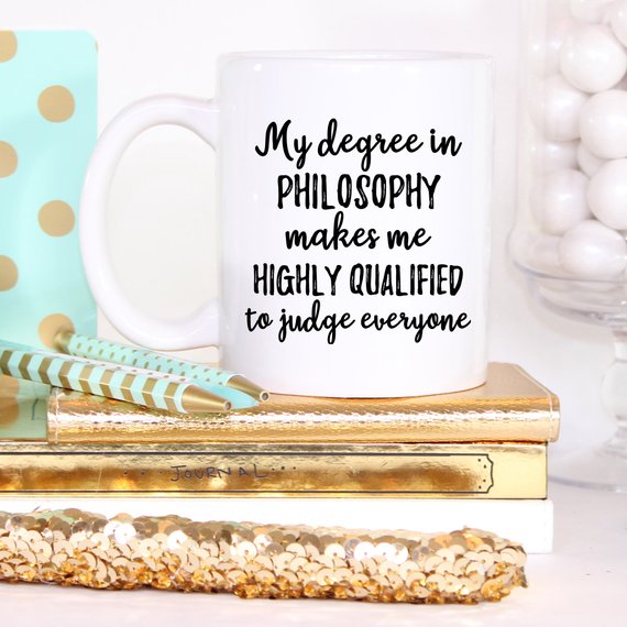 Philosophy Gift, Philosophy Mug, Philosophy