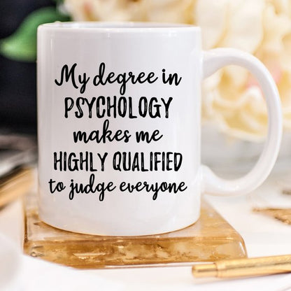 Psychology Gift, Psychology Mug, Psychologist Mug,