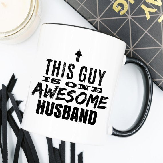 11oz Coffee Mug - This Guy Is One Awesome Husband