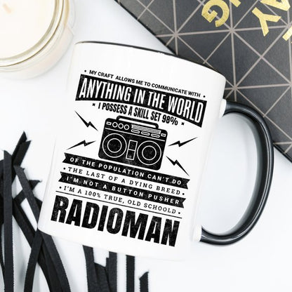 Radioman Coffee Mug - Radioman Mug Gift - Radioman