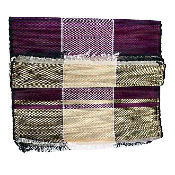 African Raffia Place mat and a table runner