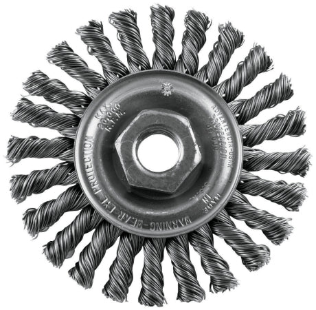 Vermont American 4in. Twisted Industrial Wire Wheel  16836