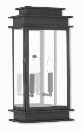 Princeton 2018-04 Black Wall Lantern, 19 x 9.5 in.