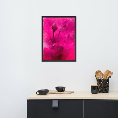 Sweet Rose Framed photo paper poster