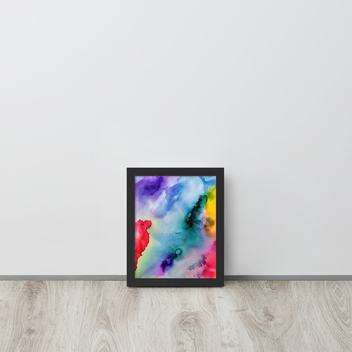 Abstract Framed photo paper poster