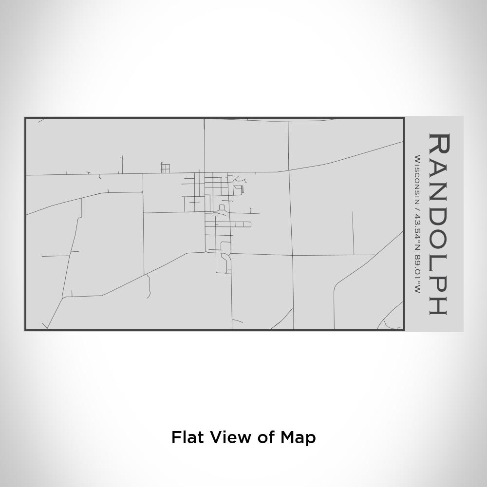 Randolph - Wisconsin Map Insulated Bottle