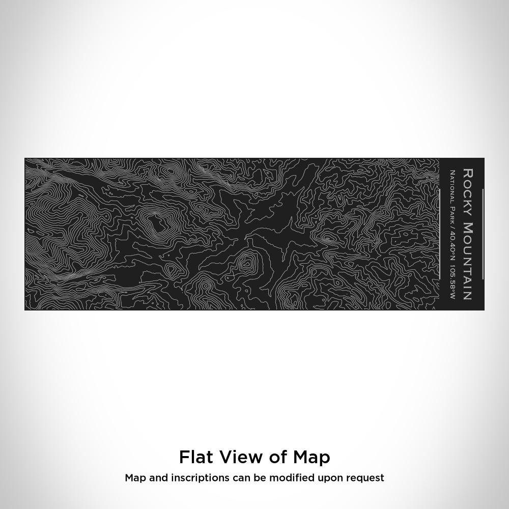 Rocky Mountain National Park - Colorado Map Insulated Cup in Matte