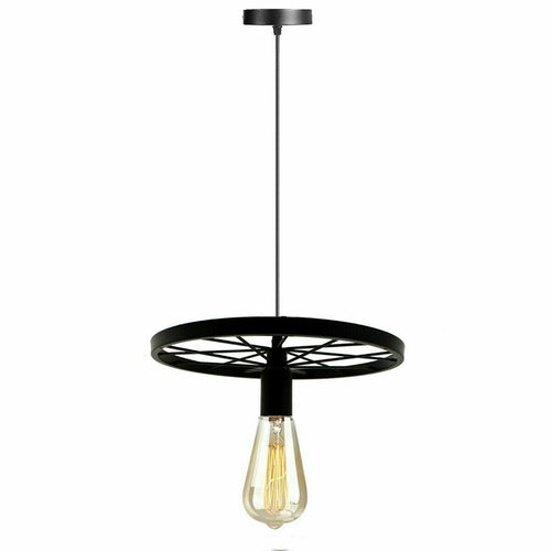 Modern Industrial Retro Pendant Lamp Ceiling Light Wheel Light for