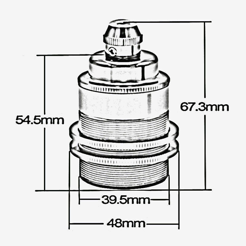 E26 Bulb Socket Ceramics Lamp Holder Lampshades addable ES Screw Bulb