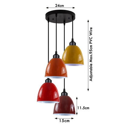 Vintage Industrial Retro Style Metal Lamp Shade Ceiling Hanging