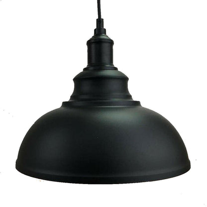 3 Pack Vintage Industrial Retro Ceiling Pendant Light Lampshade Black