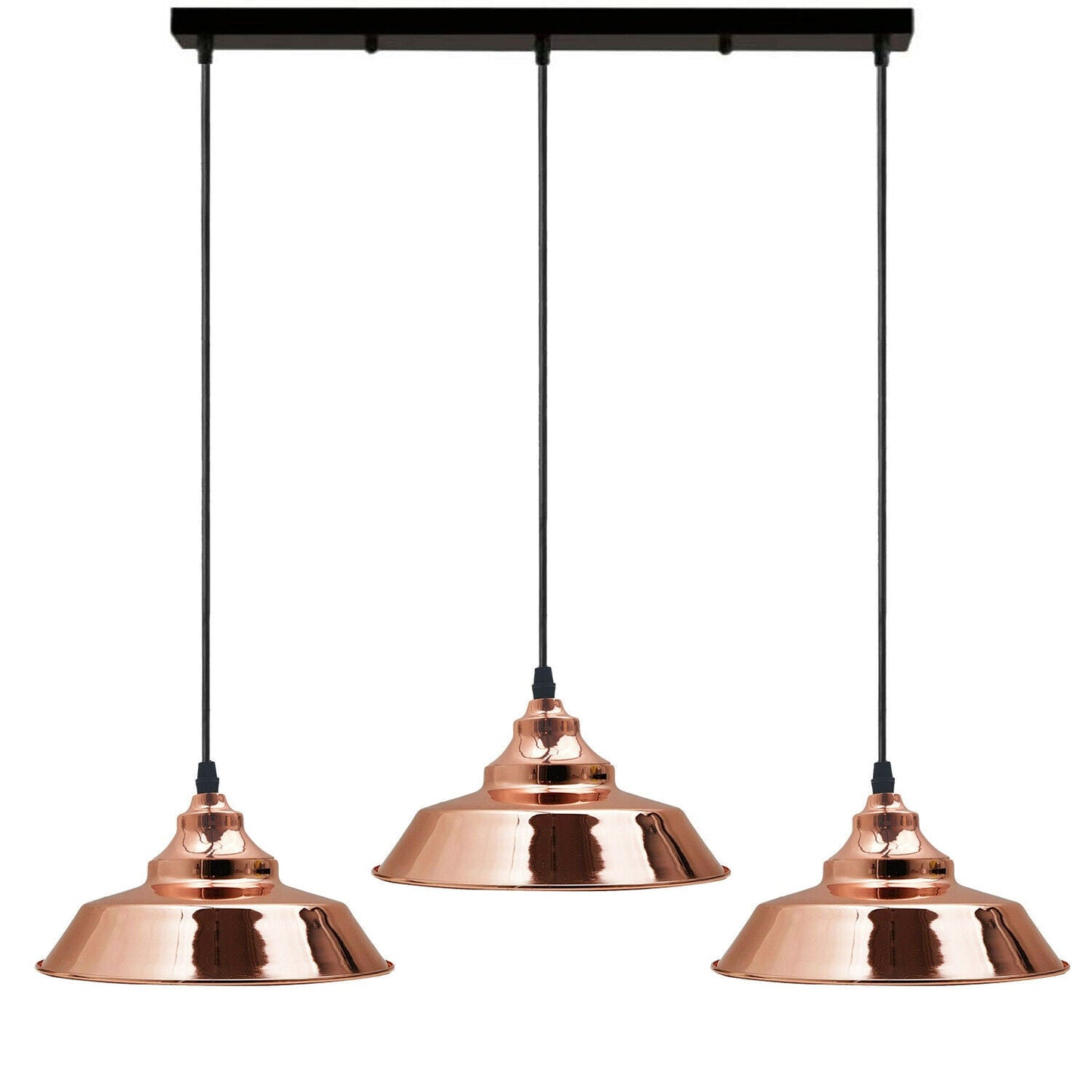 Rose Gold Three Outlet Ceiling Pendant Lights~1983