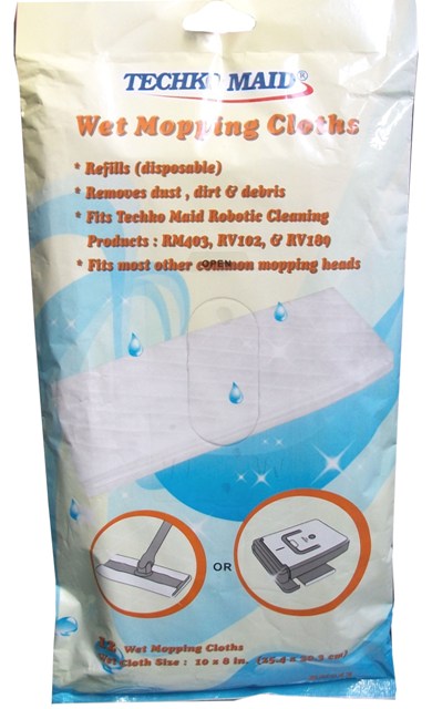 TECHKO KOBOT RM012 Wet Replacement Cleaning Sheets