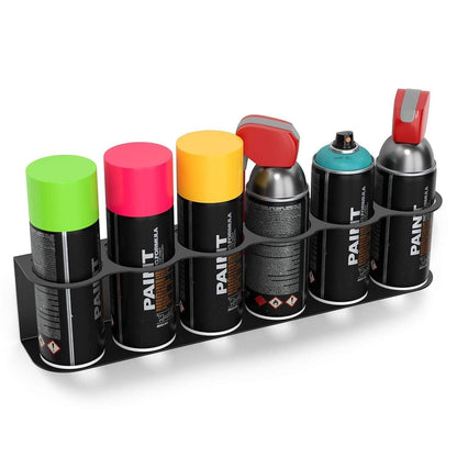 Aerosol Spray Can Holder - 6 Can