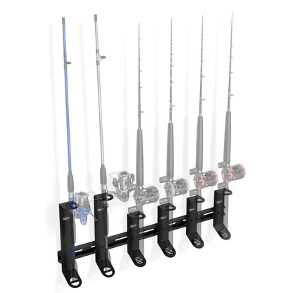 Spinning and Offshore Fishing Rod Rack Organizer