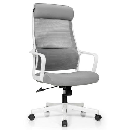 High Back Mesh Office Chair with Heating Headrest