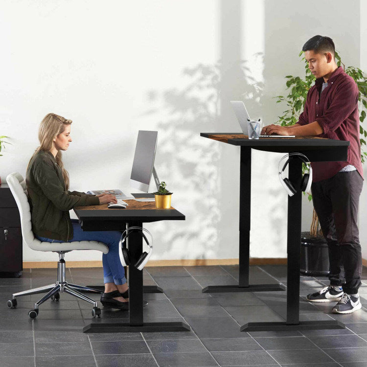 48 Inch Standing Desk with Keyboard Tray