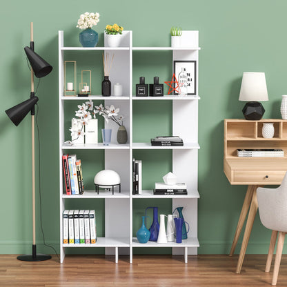 5-tier Freestanding Decorative Storage Display Bookshelf