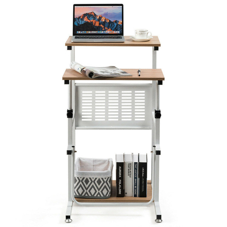 Height Adjustable Stand Up Desk Computer Workstation