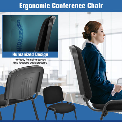 5 Pieces Elegant Conference Office Chair Set for Guest Reception