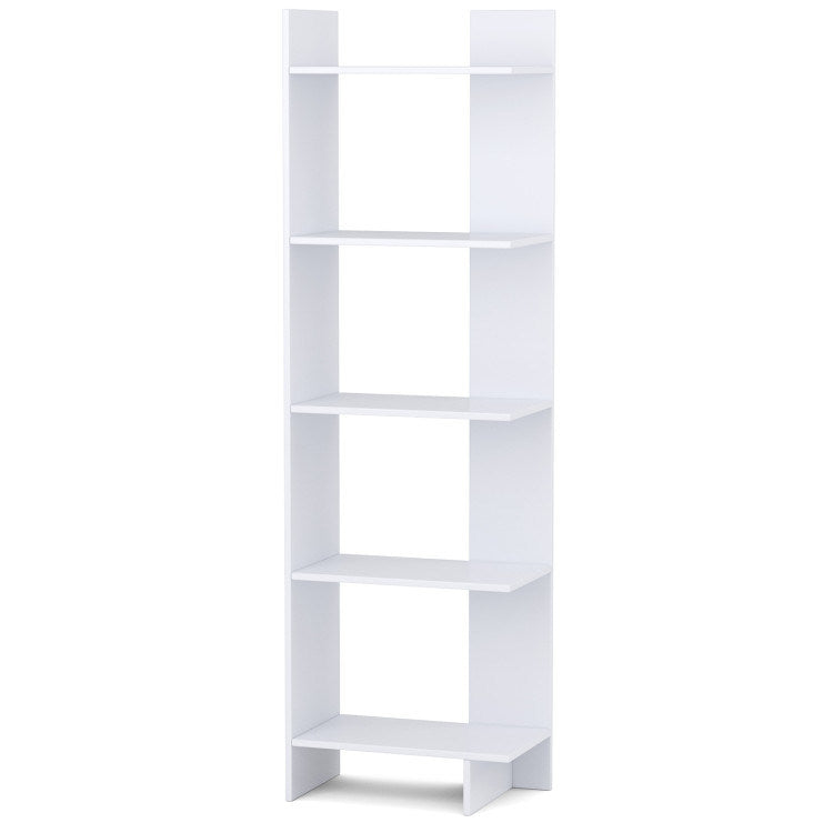 5-tier Freestanding Decorative Storage Display Bookshelf