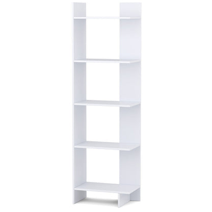 5-tier Freestanding Decorative Storage Display Bookshelf