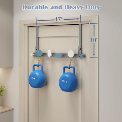 Over The Door Hooks Door Hanger Fit for 1-3/8" to 1-3/4" Standard Doors