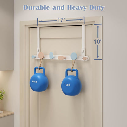 Over The Door Hooks Door Hanger Fit for 1-3/8" to 1-3/4" Standard Doors