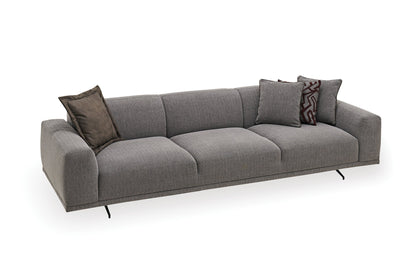 Enza Collection Giorno Upholstered 4 Seat Sofa