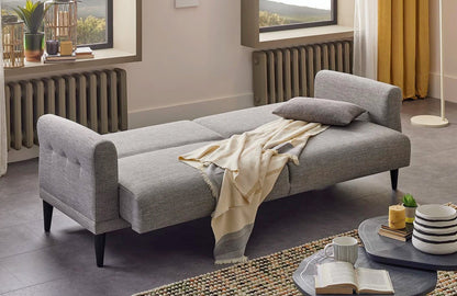 Enza Collection Loreto Upholstered 3 Seat Sofa Bed