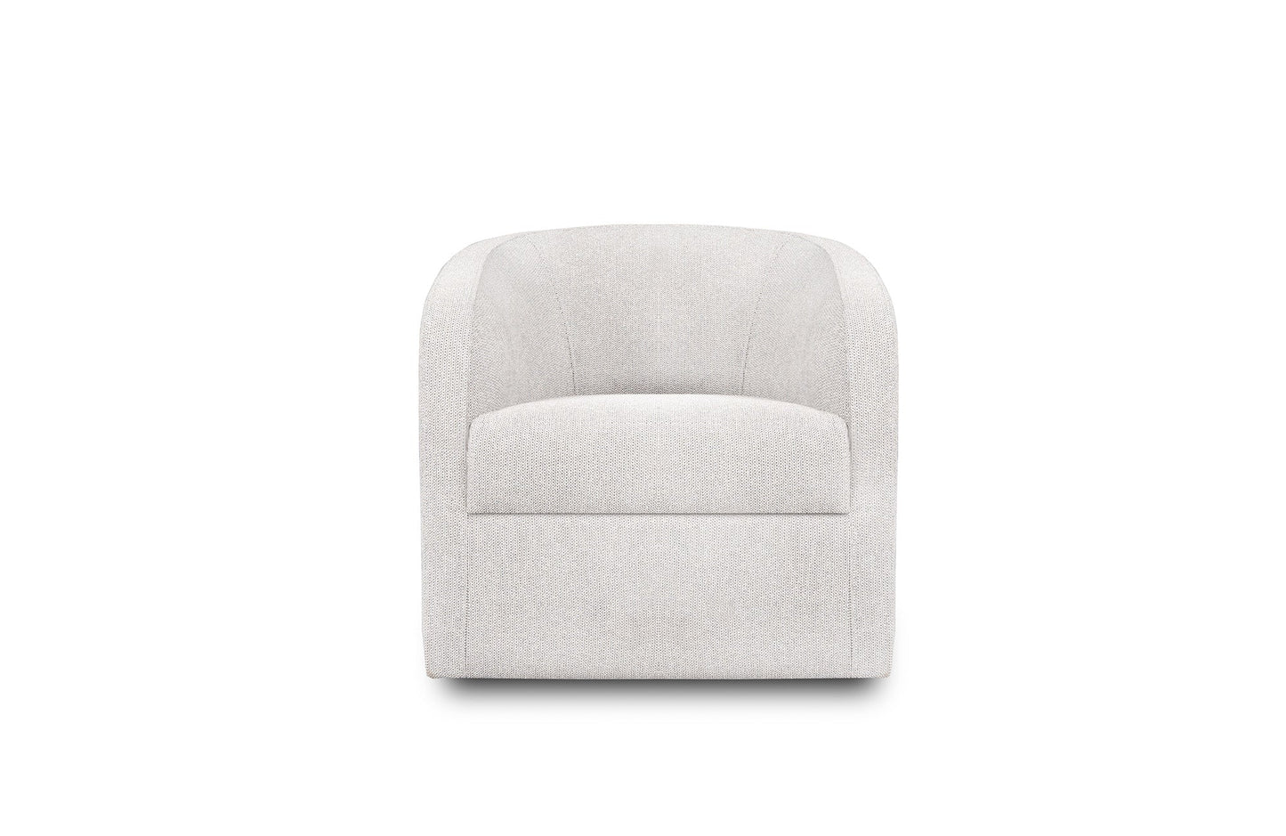 Enza Collection Viera Upholstered Swivel Accent Chair